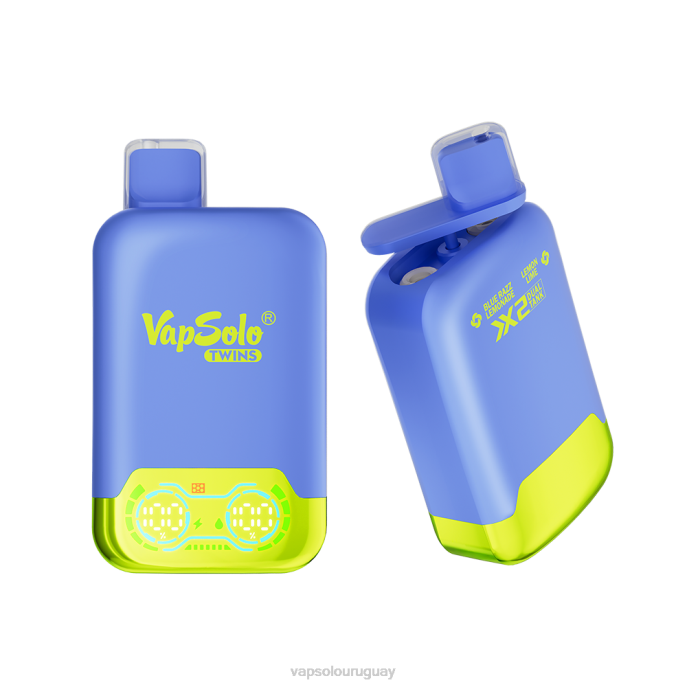 VapSolo Uruguay - limonada blue razz y lima limón VapSolo TWINS vaporizador desechable 4RTV26