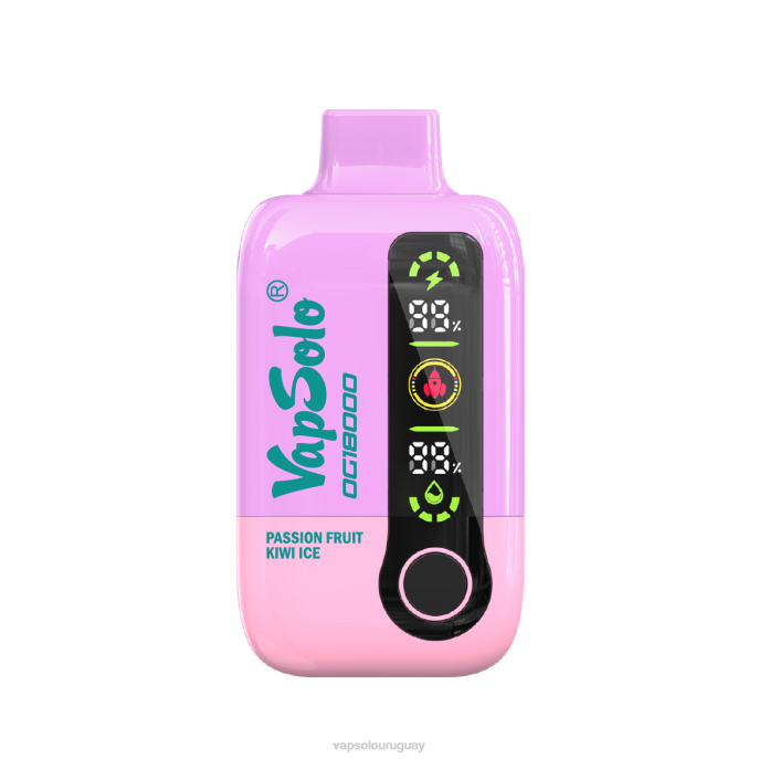 VapSolo Al Por Mayor - Hielo de kiwi y maracuyá VapSolo DG18000 vaporizador desechable 4RTV52