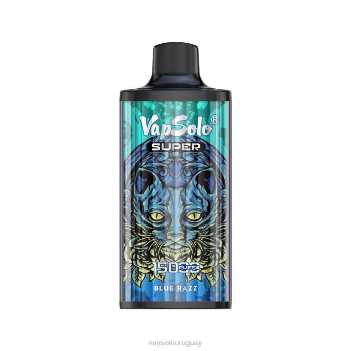 VapSolo Precio - Razz azul VapSolo SUPER vaporizador desechable 4RTV14