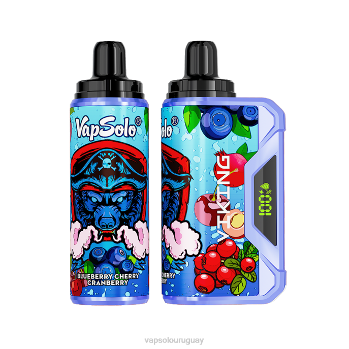 VapSolo Al Por Mayor - arándano cereza arándano VapSolo VIKING vaporizador desechable 4RTV37