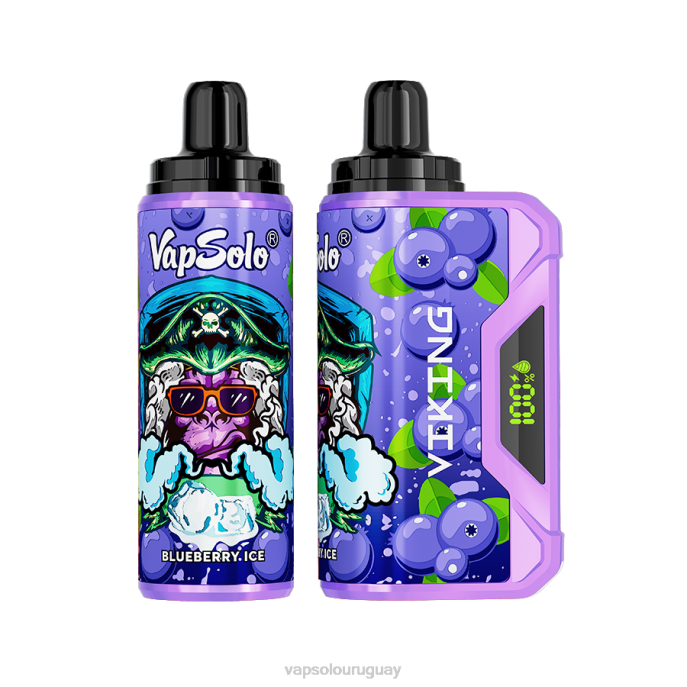 VapSolo Uruguay - arándano VapSolo VIKING vaporizador desechable 4RTV36